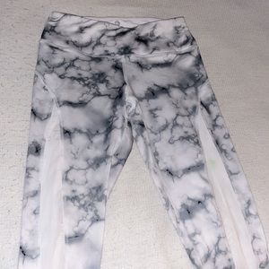 Cute white/sheer yoga leggings!